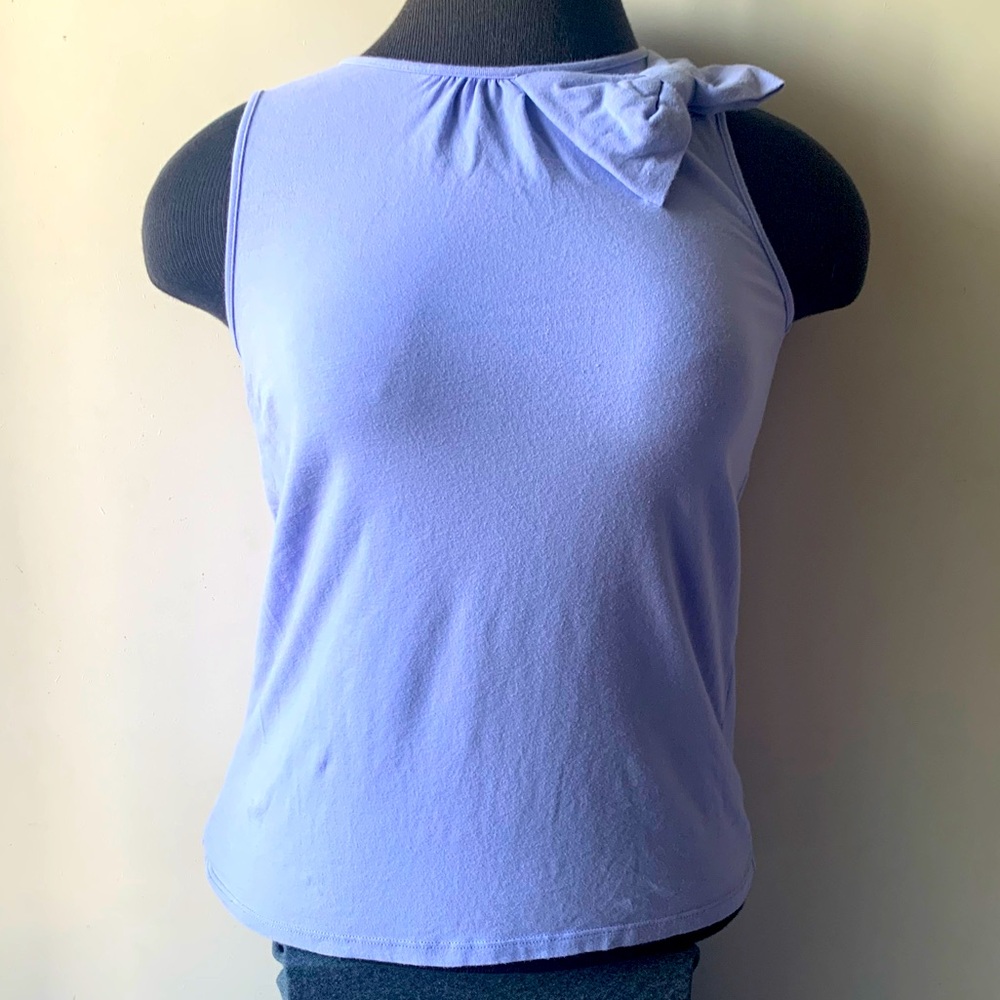 Kate Spade New York Kids Bow Sleeveless Tank Top Girls Lilac size L